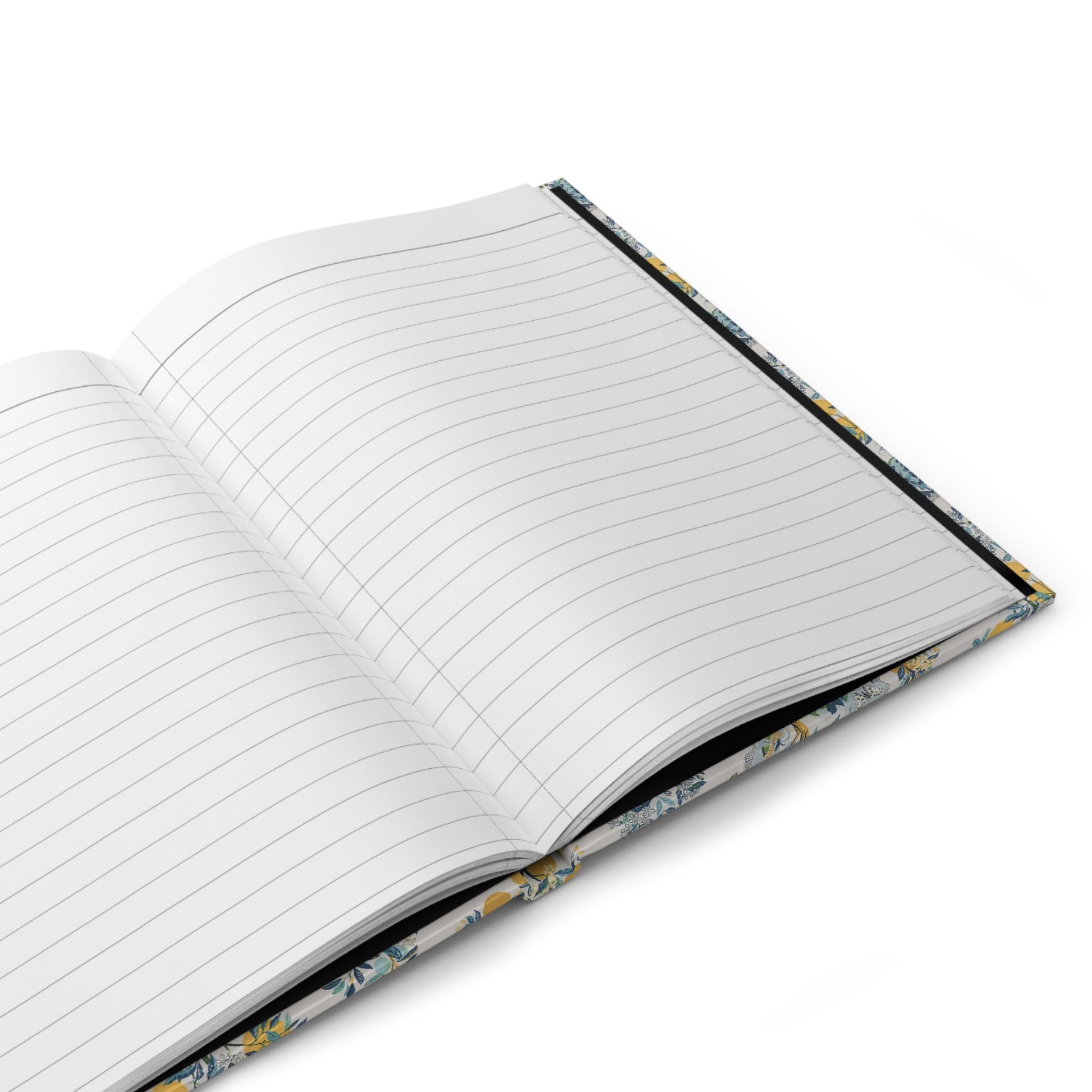 Open Adolphe Millot fruits journal showing 150 lined perforated pages for garden notes - LeBonJournal
