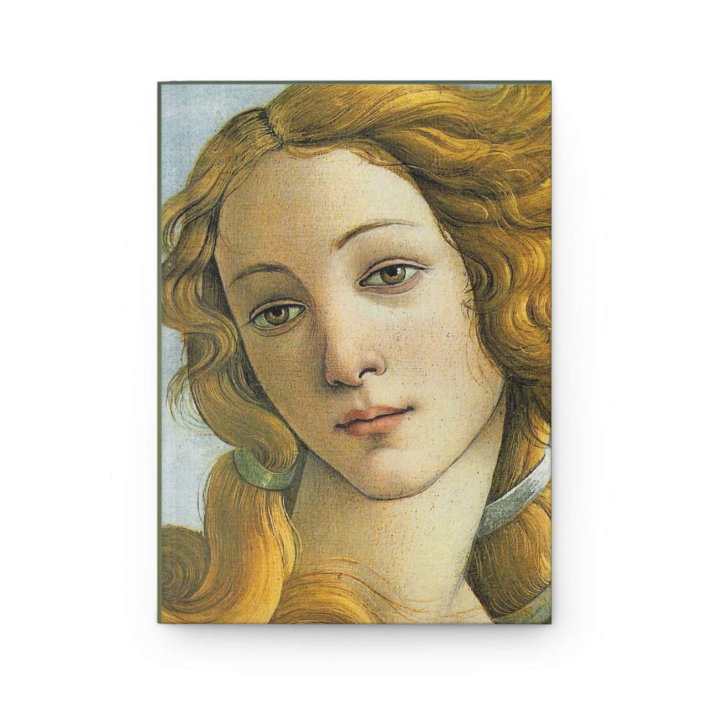 Front cover close-up Botticelli Birth of Venus central figure detail Venus Pudica pose Simonetta Vespucci golden hair flowing contours Renaissance Neoplatonism Uffizi Gallery - LeBonJournal