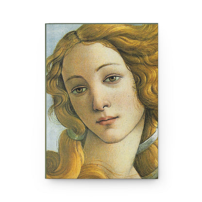 Front cover close-up Botticelli Birth of Venus central figure detail Venus Pudica pose Simonetta Vespucci golden hair flowing contours Renaissance Neoplatonism Uffizi Gallery - LeBonJournal