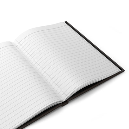 Open brain anatomy journal showing 150 lined perforated pages for medical notes - LeBonJournal
