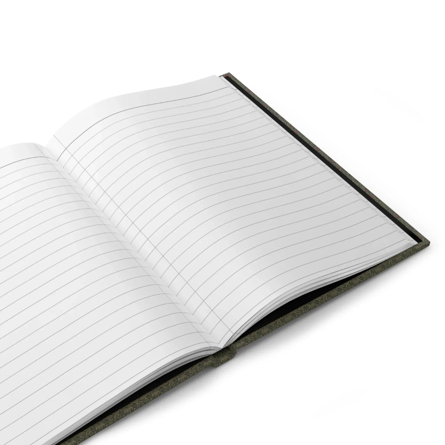 Open D. Englert schoolroom journal showing 150 lined perforated pages for teaching notes - LeBonJournal
