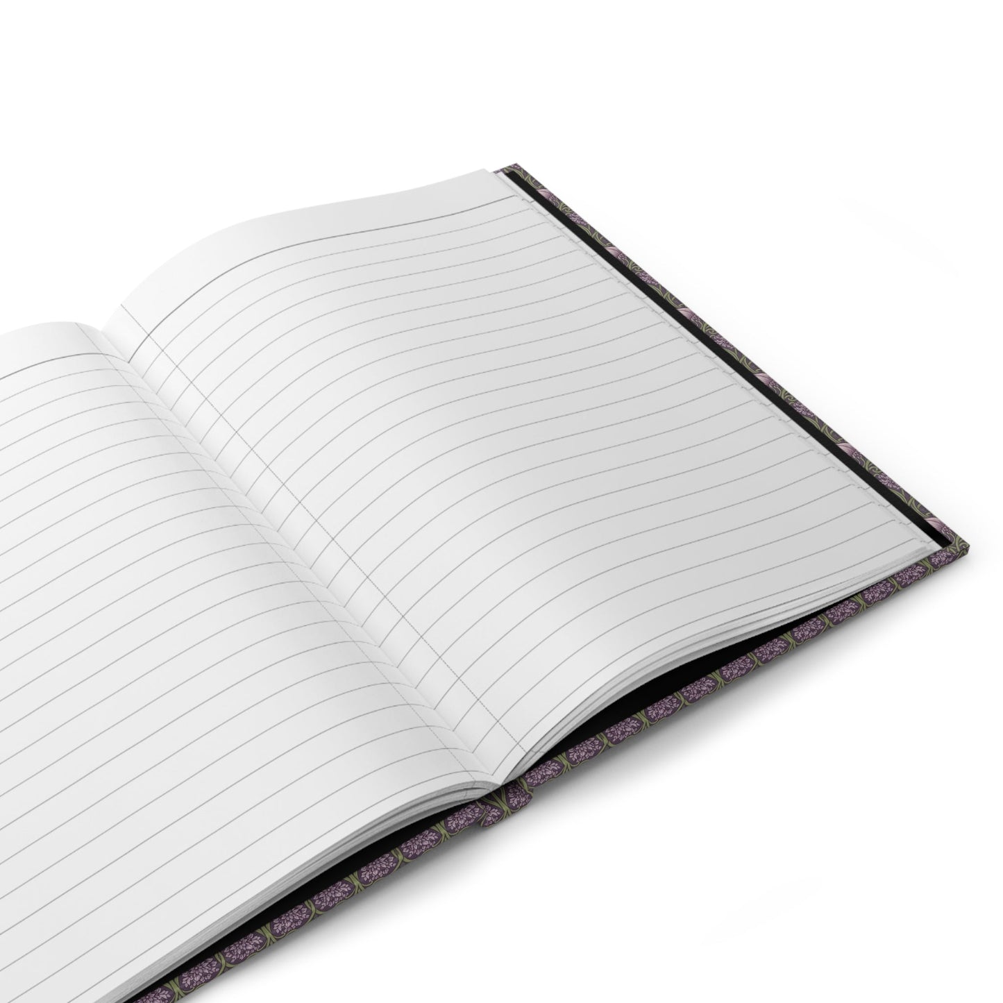Open Emil Korsmo Allium charts journal showing 150 lined perforated pages for botanical notes
 - LeBonJournal