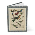 Hummingbird Hardcover Journal — Matte Floral Notebook - LeBonJournal