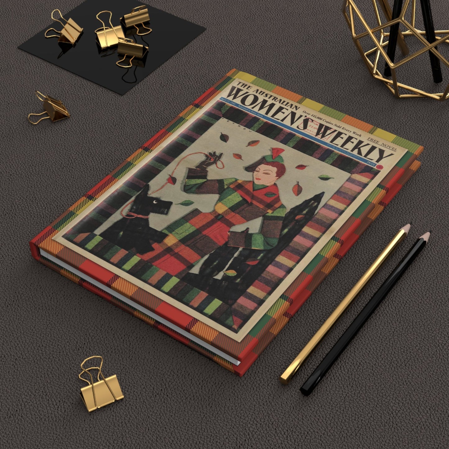 Lifestyle photo of Petrov Australian fashion journal styled for fashion designers textile artists and vintage magazine collectors - LeBonJournal