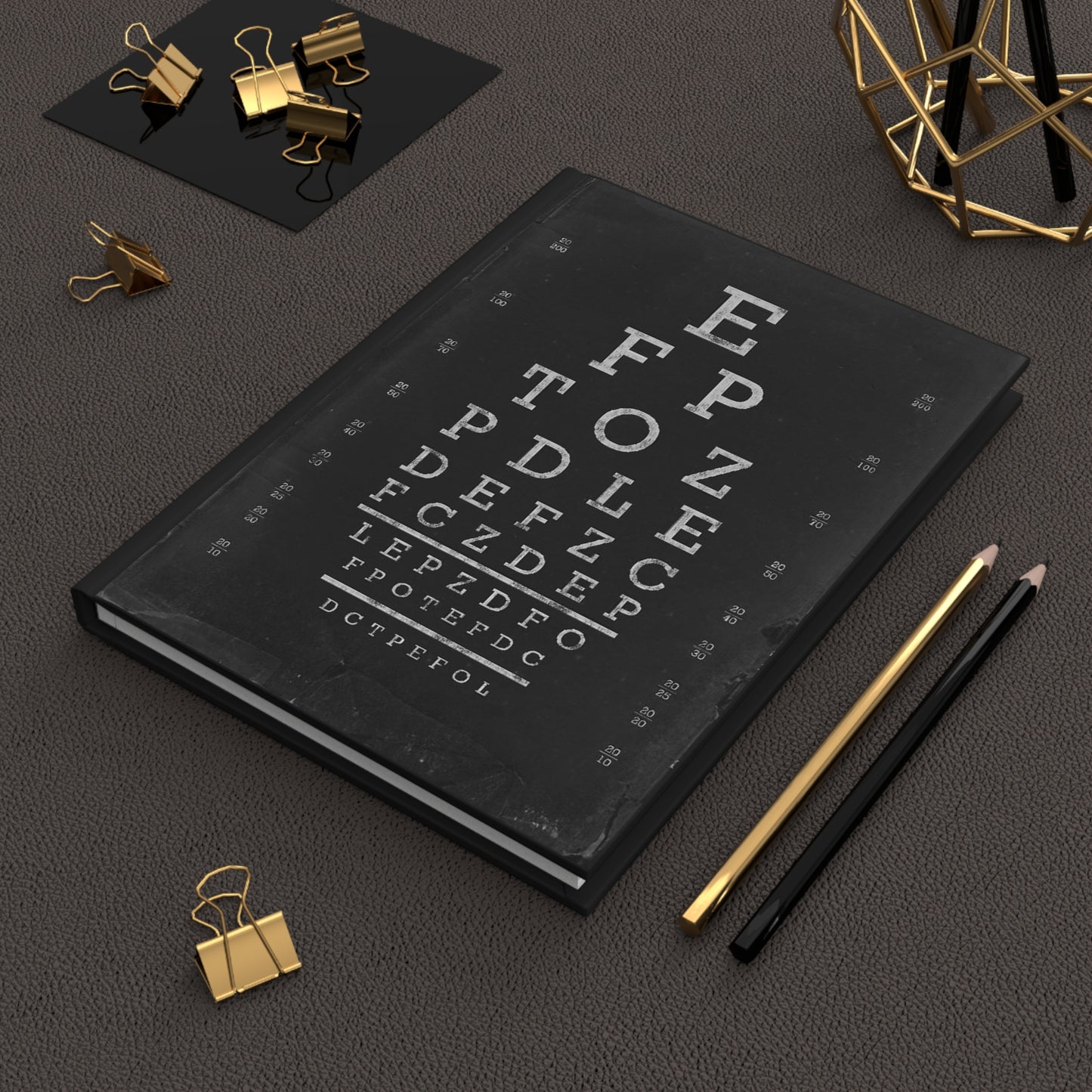 Snellen eye chart journal with ophthalmology equipment vintage optometry tools eye exam instruments Herman Snellen 1862 visual acuity testing medical history - LeBonJournal