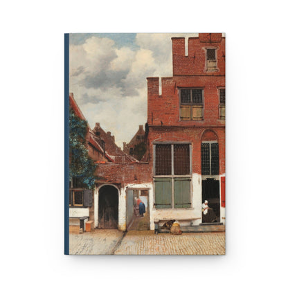 Vermeer journal front cover with The Little Street 1658 Rijksmuseum painting - LeBonJournal